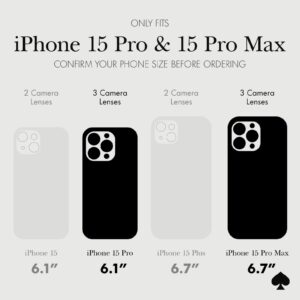 Kate Spade New York รุ่น Aluminum Ring Lens Protector - กระจกเลนส์กล้อง iPhone 15 Pro / 15 Pro Max - สี Set in Stone Gold