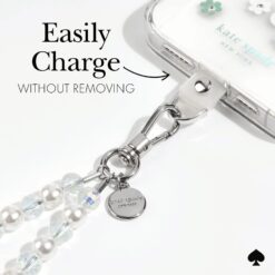 Kate Spade New York รุ่น Phone Charm - สายคล้องข้อมือ – ลาย Rock Candy
