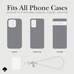 Kate Spade New York รุ่น Phone Charm - สายคล้องข้อมือ – ลาย Rock Candy