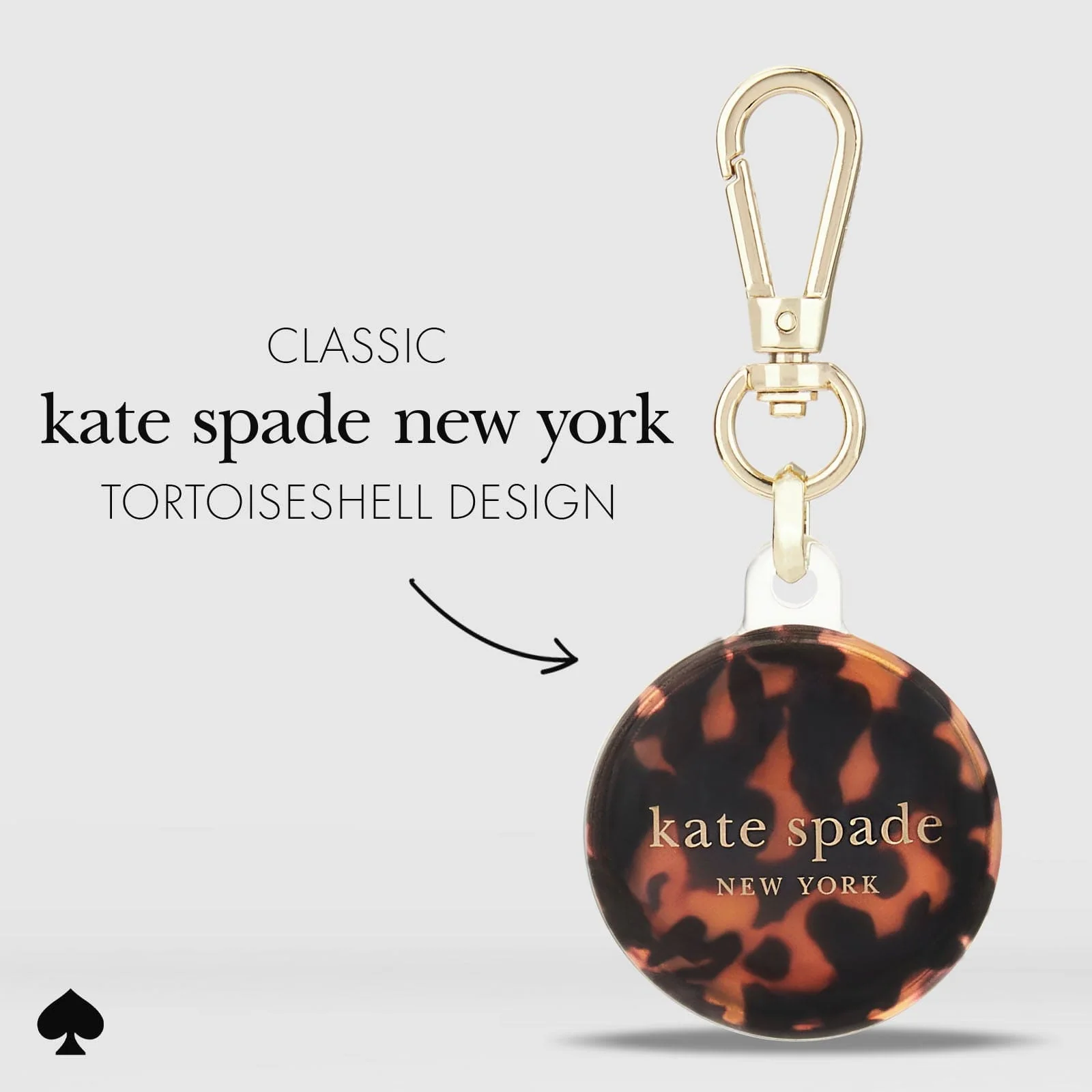 เคส Kate Spade New York รุ่น Protective - Airtag - ลาย Tortoise
