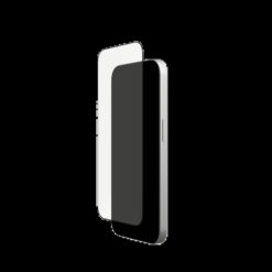 UAG รุ่น Glass Screen Shield Plus - ฟิล์มกระจก iPhone 15 Pro - สี Clear/Black