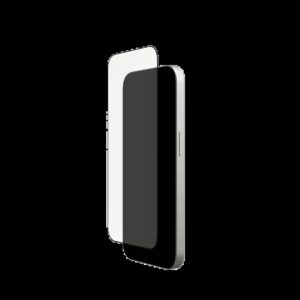 UAG รุ่น Glass Screen Shield Plus - ฟิล์มกระจก iPhone 15 Pro - สี Clear/Black