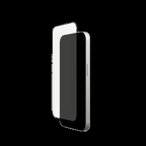 UAG รุ่น Glass Screen Shield Plus - ฟิล์มกระจก iPhone 15 Pro - สี Clear/Black - Image 2