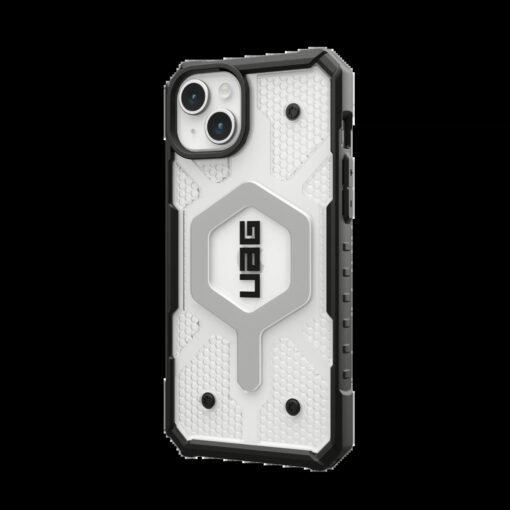 UAG รุ่น Pathfinder Clear MagSafe – เคส iPhone 15 Plus - สี Ice - Image 2