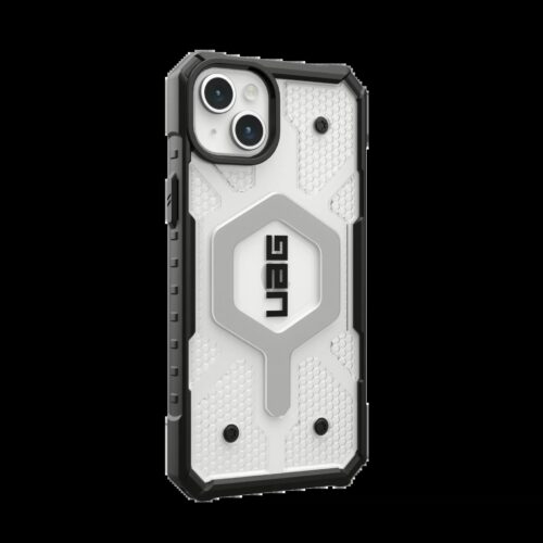 UAG รุ่น Pathfinder Clear MagSafe – เคส iPhone 15 Plus - สี Ice - Image 3