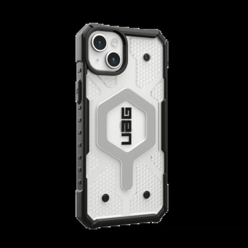 UAG รุ่น Pathfinder Clear MagSafe – เคส iPhone 15 Plus - สี Ice - Image 3