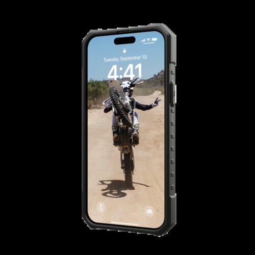UAG รุ่น Pathfinder Clear MagSafe – เคส iPhone 15 Plus - สี Ice - Image 5
