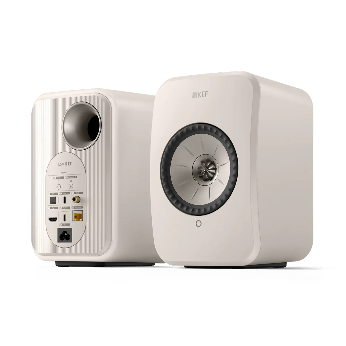 ลำโพง KEF รุ่น LSX II LT - สี Stone White 2 ลำโพง KEF รุ่น LSX II LT - สี Stone White