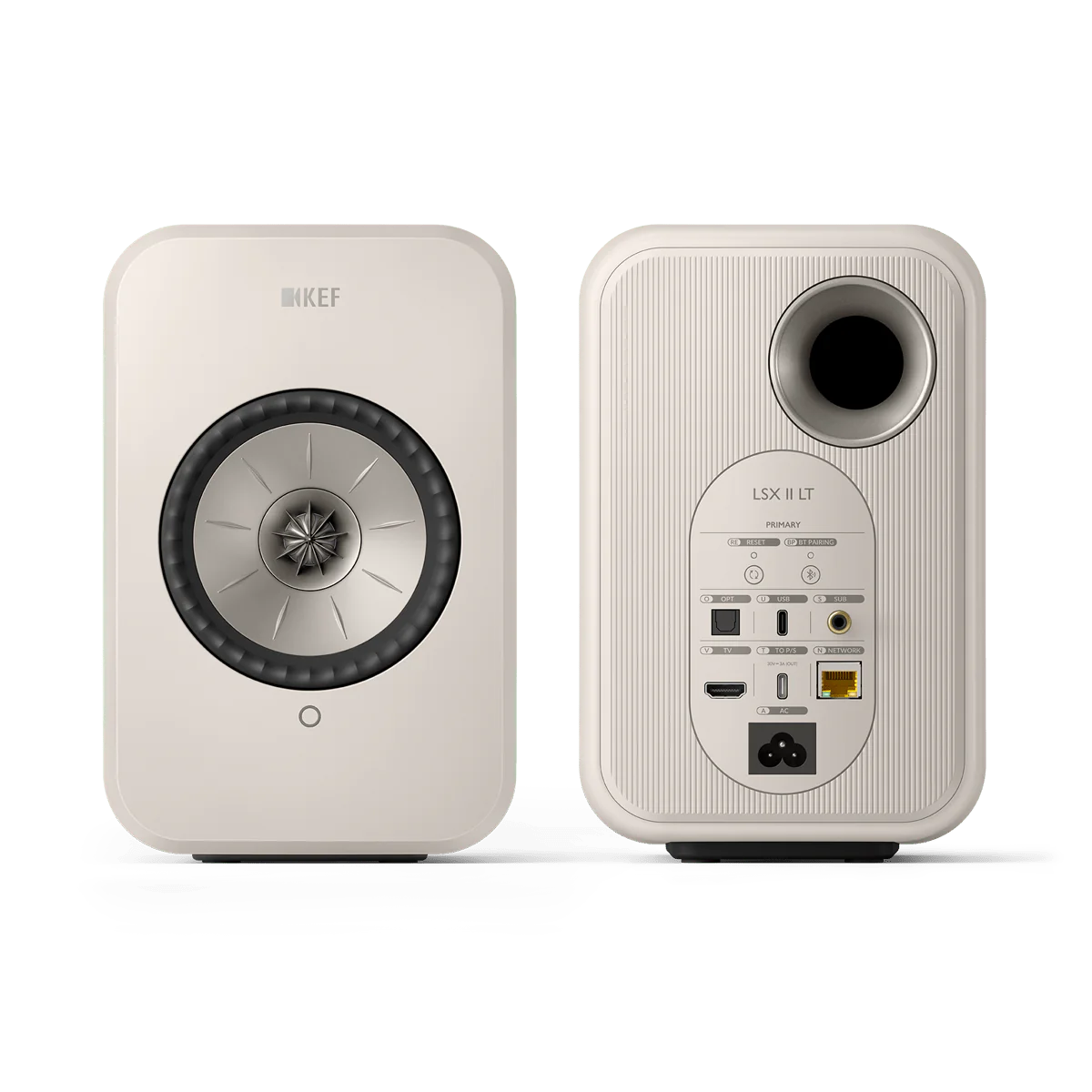 ลำโพง KEF รุ่น LSX II LT - สี Stone White 3 ลำโพง KEF รุ่น LSX II LT - สี Stone White