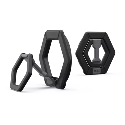 UAG รุ่น Magnetic Ring Stand - ขาตั้งแหวนแม่เหล็ก - สี Black/Silver