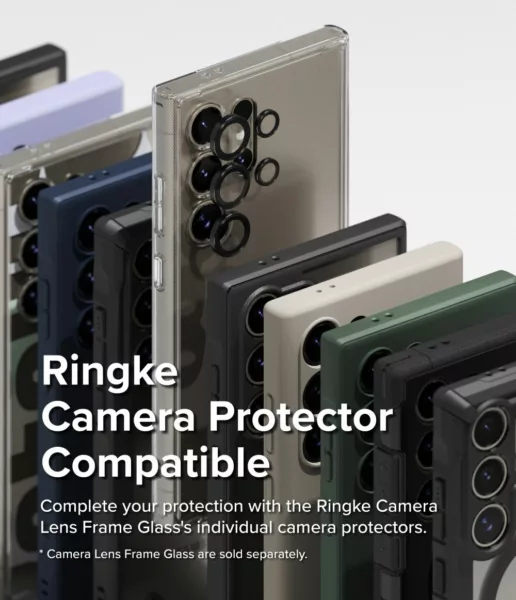 Ringke รุ่น Onyx - เคส Galaxy S24 Ultra - สี Gray