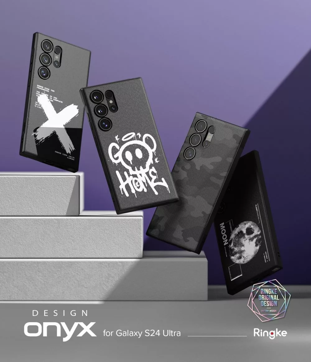 Ringke รุ่น Onyx Design - เคส Galaxy S24 Ultra - สี Moon