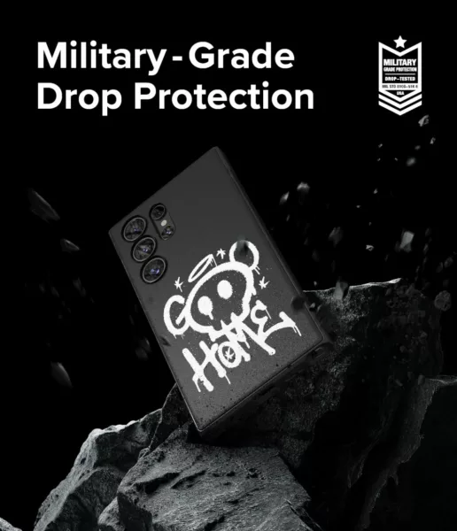 Ringke รุ่น Onyx Design - เคส Galaxy S24 Ultra - สี Camo Black