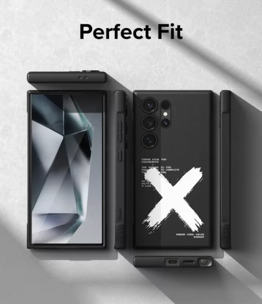 Ringke รุ่น Onyx Design - เคส Galaxy S24 Ultra - สี Camo Black
