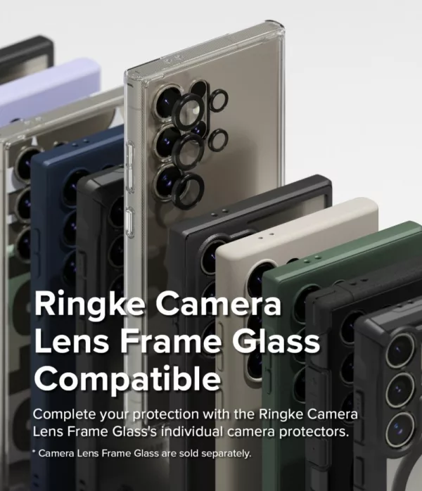 Ringke รุ่น Onyx Design - เคส Galaxy S24 Ultra - สี Camo Black