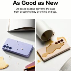 Ringke รุ่น Silicone Magnetic - เคส Galaxy S24 Ultra - สี Lavender
