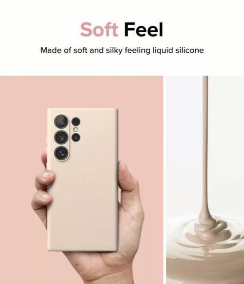 Ringke รุ่น Silicone Magnetic - เคส Galaxy S24 Ultra - สี Lavender - Image 6
