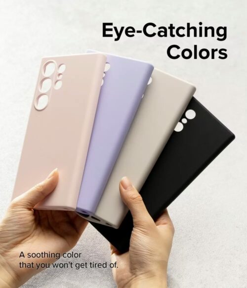 Ringke รุ่น Silicone Magnetic - เคส Galaxy S24 Ultra - สี Lavender - Image 7