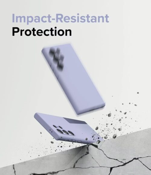 Ringke รุ่น Silicone Magnetic - เคส Galaxy S24 Ultra - สี Lavender - Image 11