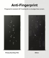 Ringke รุ่น Privacy Dual Easy - ฟิล์ม Galaxy S24 Ultra (พร้อมอุปกรณ์ติดตั้ง)