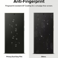 Ringke รุ่น Privacy Dual Easy - ฟิล์ม Galaxy S24 Ultra (พร้อมอุปกรณ์ติดตั้ง)