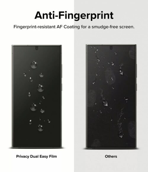 Ringke รุ่น Privacy Dual Easy - ฟิล์ม Galaxy S24 Ultra (พร้อมอุปกรณ์ติดตั้ง) - Image 6