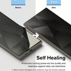 Ringke รุ่น Privacy Dual Easy - ฟิล์ม Galaxy S24 Ultra (พร้อมอุปกรณ์ติดตั้ง)