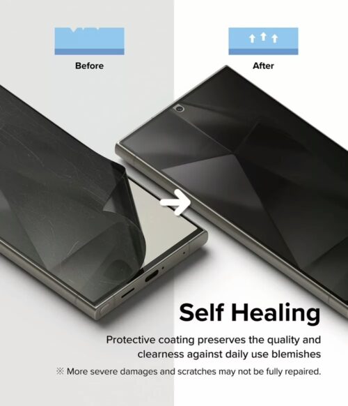 Ringke รุ่น Privacy Dual Easy - ฟิล์ม Galaxy S24 Ultra (พร้อมอุปกรณ์ติดตั้ง) - Image 7