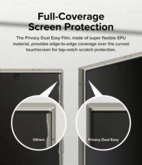 Ringke รุ่น Privacy Dual Easy - ฟิล์ม Galaxy S24 Ultra (พร้อมอุปกรณ์ติดตั้ง)