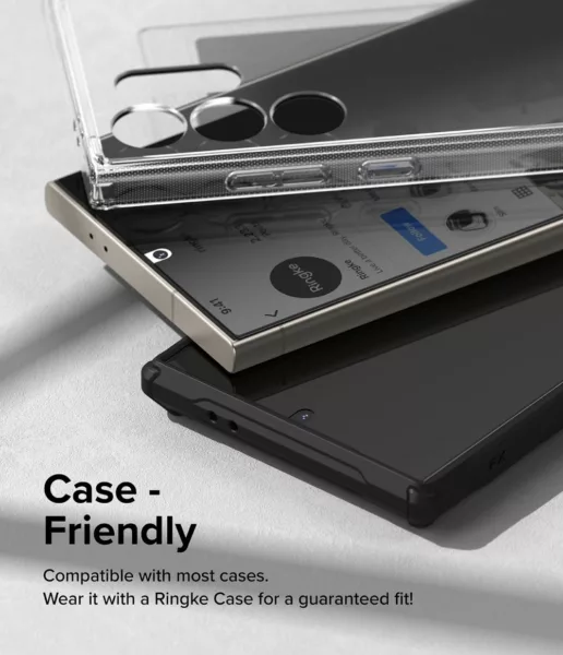Ringke รุ่น Privacy Dual Easy - ฟิล์ม Galaxy S24 Ultra (พร้อมอุปกรณ์ติดตั้ง)