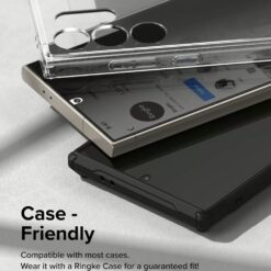 Ringke รุ่น Privacy Dual Easy - ฟิล์ม Galaxy S24 Ultra (พร้อมอุปกรณ์ติดตั้ง)