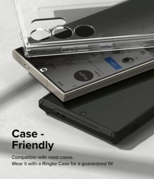 Ringke รุ่น Privacy Dual Easy - ฟิล์ม Galaxy S24 Ultra (พร้อมอุปกรณ์ติดตั้ง)