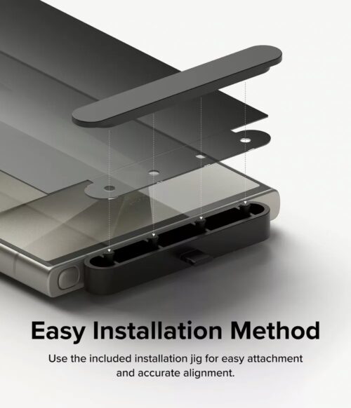 Ringke รุ่น Privacy Dual Easy - ฟิล์ม Galaxy S24 Ultra (พร้อมอุปกรณ์ติดตั้ง) - Image 11