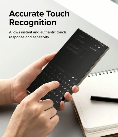 Ringke รุ่น Privacy Dual Easy - ฟิล์ม Galaxy S24 Ultra (พร้อมอุปกรณ์ติดตั้ง) - Image 12