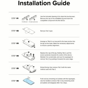 Ringke รุ่น Privacy Dual Easy - ฟิล์ม Galaxy S24 Ultra (พร้อมอุปกรณ์ติดตั้ง)