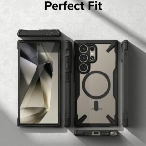 Ringke รุ่น Fusion X Magnetic - เคส Galaxy S24 Ultra - สี Matte Black 27 Ringke รุ่น Fusion X Magnetic - เคส Galaxy S24 Ultra - สี Matte Black