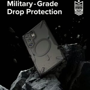 Ringke รุ่น Fusion X Magnetic - เคส Galaxy S24 Ultra - สี Matte Black 28 Ringke รุ่น Fusion X Magnetic - เคส Galaxy S24 Ultra - สี Matte Black