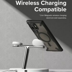 Ringke รุ่น Fusion X Magnetic - เคส Galaxy S24 Ultra - สี Matte Black 25 Ringke รุ่น Fusion X Magnetic - เคส Galaxy S24 Ultra - สี Matte Black