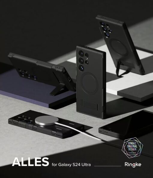 Ringke รุ่น Alles - เคส Galaxy S24 Ultra - สี Black - Image 2
