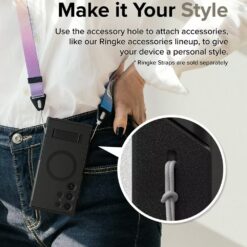 Ringke รุ่น Alles - เคส Galaxy S24 Ultra - สี Black