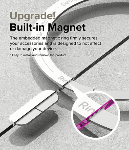 Ringke รุ่น Fusion Magnetic - เคส Galaxy S24 Ultra - สี Clear - Image 14