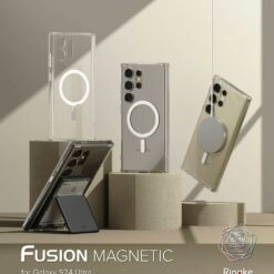 Ringke รุ่น Fusion Magnetic - เคส Galaxy S24 Ultra - สี Clear