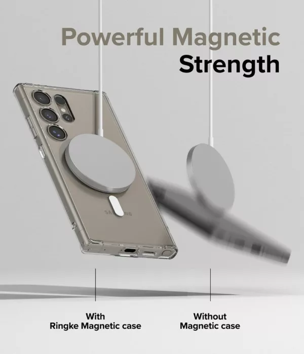 Ringke รุ่น Fusion Magnetic - เคส Galaxy S24 Ultra - สี Clear