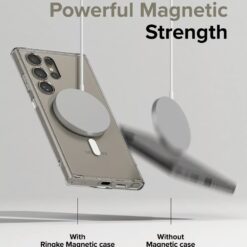 Ringke รุ่น Fusion Magnetic - เคส Galaxy S24 Ultra - สี Clear