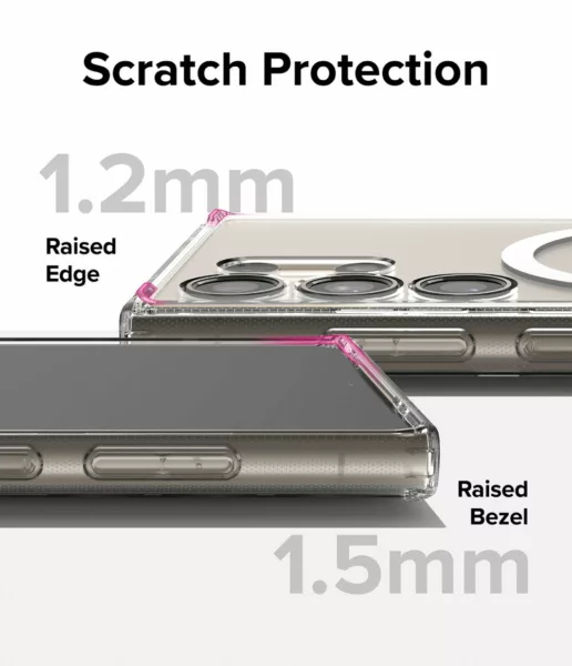 Ringke รุ่น Fusion Magnetic - เคส Galaxy S24 Ultra - สี Clear