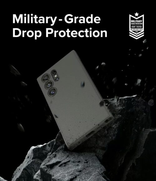 Ringke รุ่น Onyx - เคส Galaxy S24 Ultra - สี Gray - Image 3