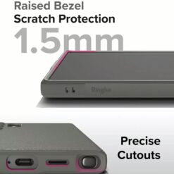 Ringke รุ่น Onyx - เคส Galaxy S24 Ultra - สี Gray