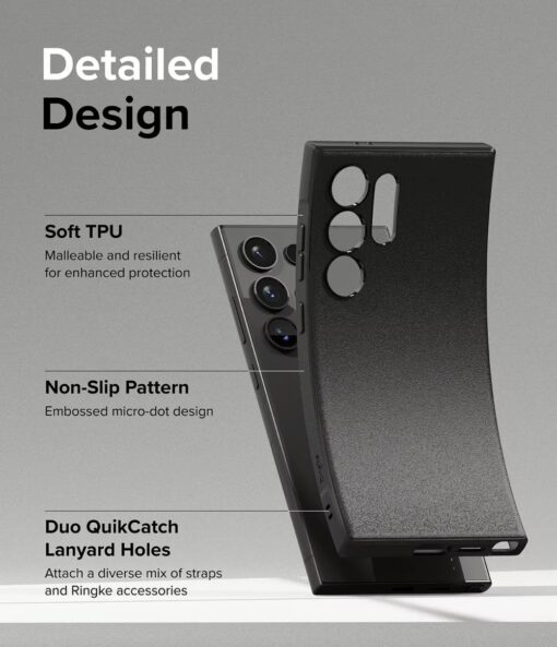 Ringke รุ่น Onyx - เคส Galaxy S24 Ultra - สี Gray - Image 11