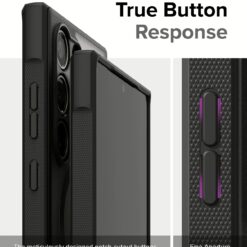 Ringke รุ่น Fusion Bold Magnetic - เคส Galaxy S24 Ultra - สี Matte Black
