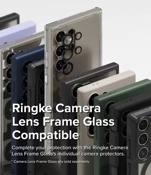 Ringke รุ่น Fusion Bold Magnetic - เคส Galaxy S24 Ultra - สี Matte Black